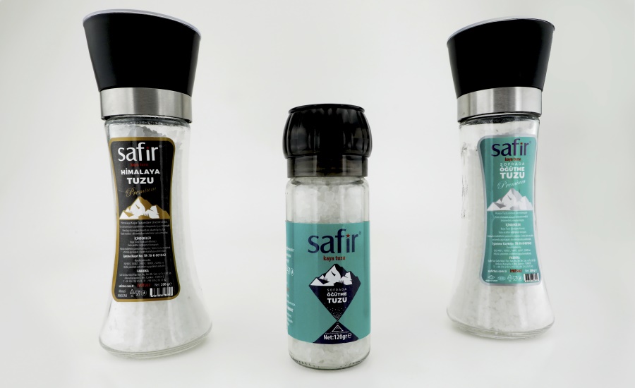 Safir Rock Salt Package Design